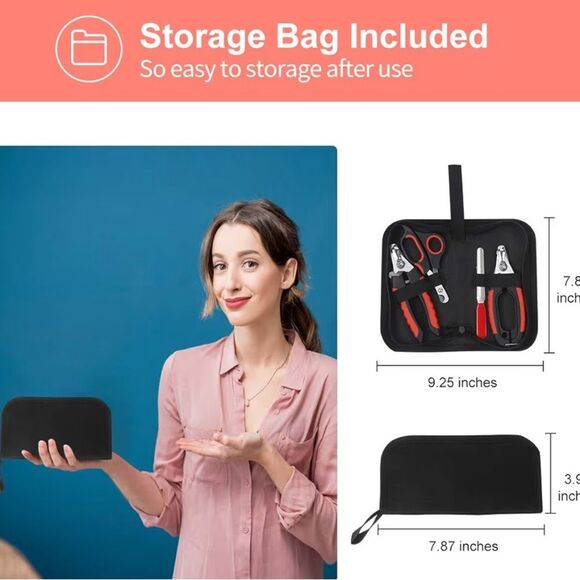 NWT Dog Nail Clippers and Trimmer Set with Safety Guard & Storage Case - Picture 2 of 6